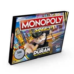 Juego de mesa Monopoly Speed para niños mayores de 8 años