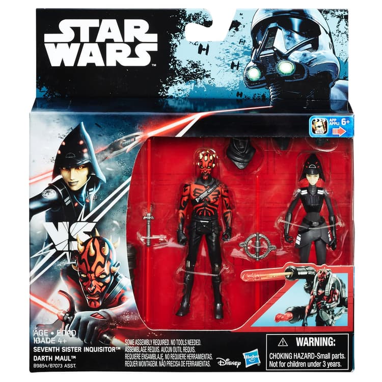 Star Wars Rebels Seventh Sister Inquisitor VS. Darth Maul