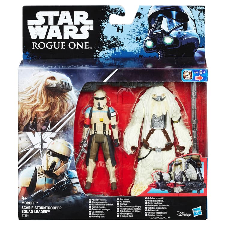 Star Wars Rogue One Scarif Stormtrooper & Moroff Deluxe Pack