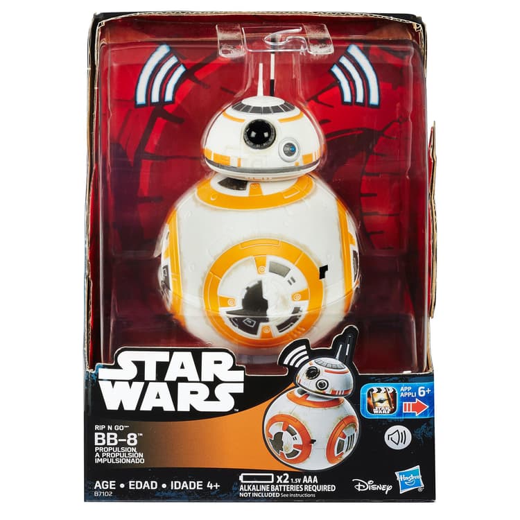 STAR WARS E7 ARRASTRA Y LANZA BB-8