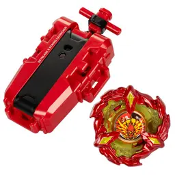 Beyblade X, Set premium de lanzador con cuerda y top Soar Phoenix