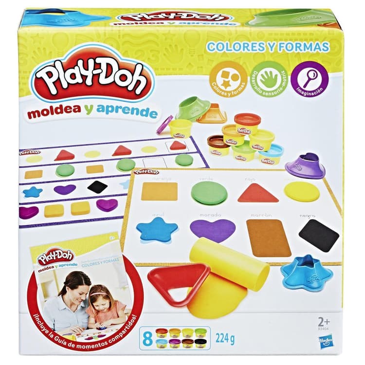 PLAY-DOH APRENDE COLORES Y FORMAS