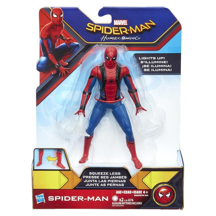 SPIDERMAN WEB CITY LANZA REDES 15CM