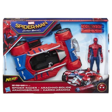 SPIDERMAN WEB CITY VEHICULO 15CM