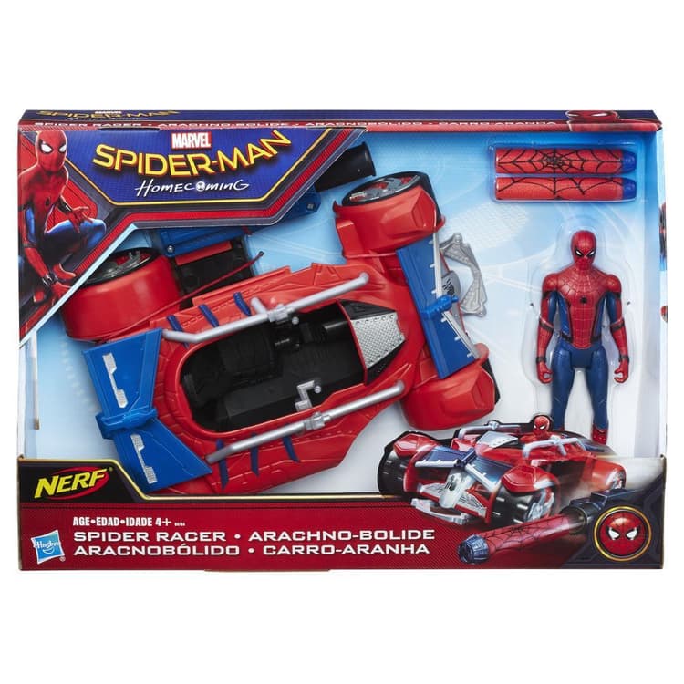 SPIDERMAN WEB CITY VEHICULO 15CM