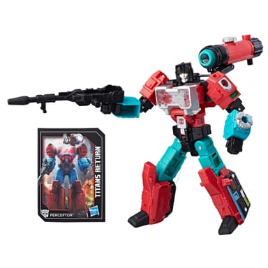 TRANSFORMERS GENERATIONS DELUXE TITANS PERCEPTOR