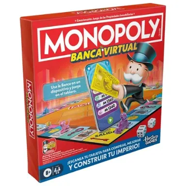 Juego de mesa Monopoly Banca Virtual