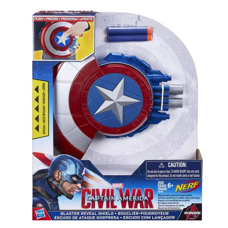 Capitán América Captain America Blaster Reveal Shield
