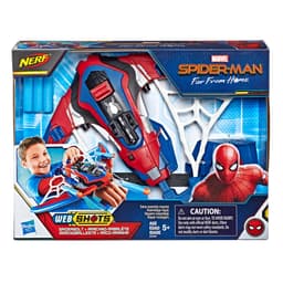 Spider-Man Web Shots Spiderbolt NERF Powered Blaster Toy for Kids Ages 5 and Up