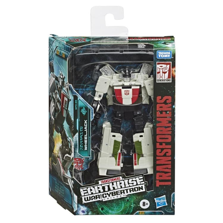 Transformers Toys Generations War for Cybertron: Earthrise Deluxe WFC-E6 Wheeljack, 5.5-inch