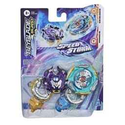 Beyblade Burst Surge Speedstorm Glide Dullahan D6 and Minoboros M6 Spinning Top Dual Pack -- Battling Game Top Toy