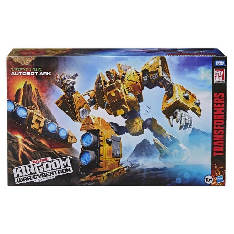 Transformers Toys Generations War for Cybertron: Kingdom Titan WFC-K30 Autobot Ark Action Figure - 15 and Up, 19-inch