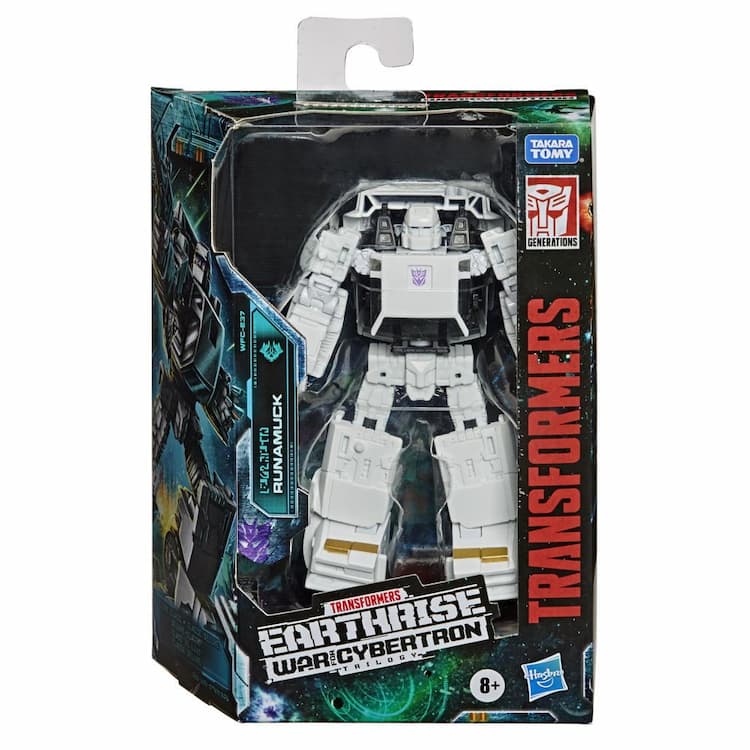 Transformers Toys Generations War for Cybertron: Earthrise WFC-E37 Runamuck Action Figure, 8 and Up, 5.5-inch