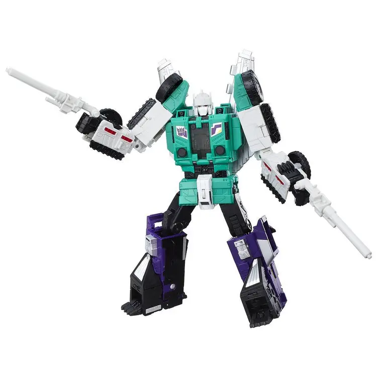 Transformers Generations Titans Return - Six Shot y Decepticon Revolver