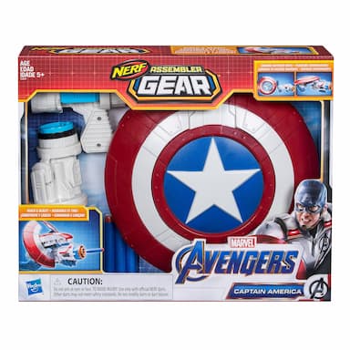 Marvel Avengers: Endgame: Nerf Captain America Assembler Gear