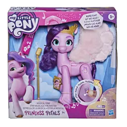 My Little Pony: A New Generation Movie Musical Star Princess Petals - 6-Inch Pony Toy that Plays Music for Kids 5 and Up