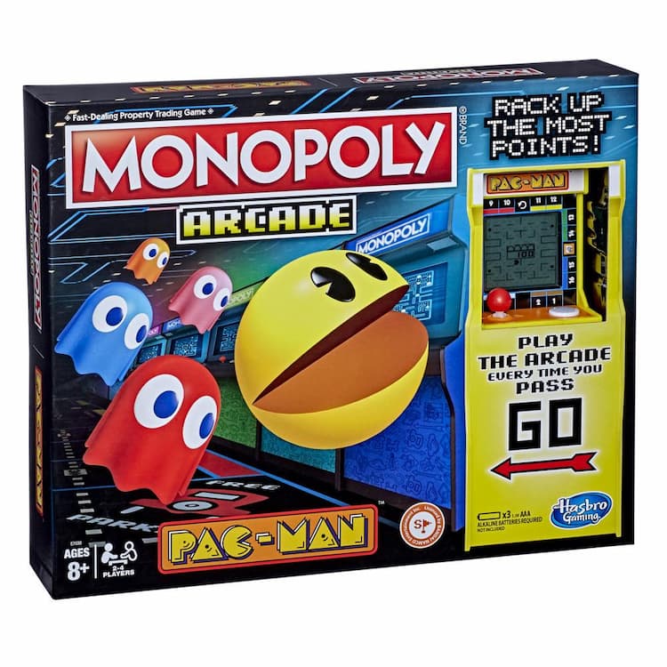 Monopoly Arcade Pac-Man Game for Kids 8 and Up