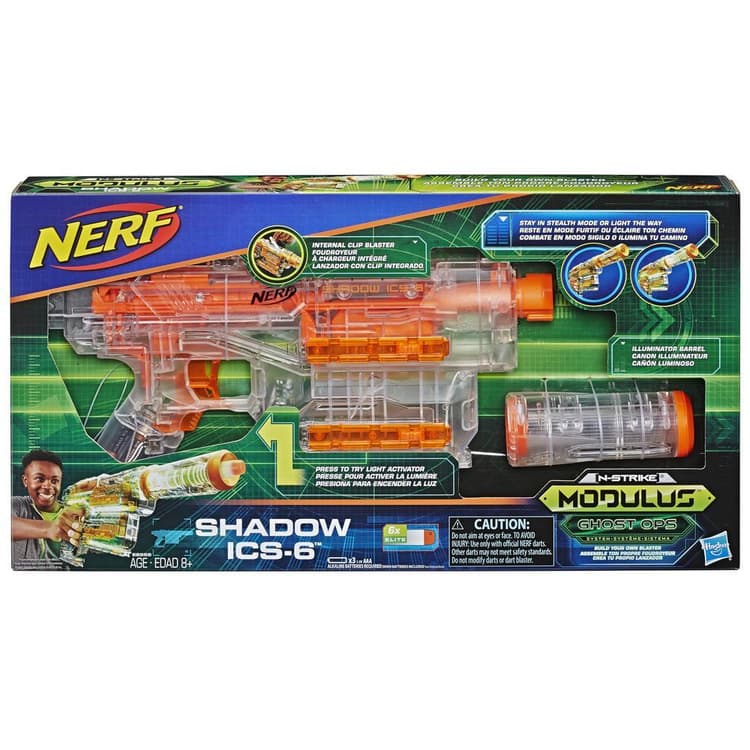 Nerf Modulus Ghost Ops Shadow ICS-6
