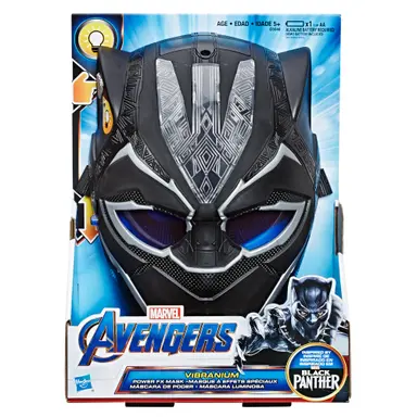 Marvel Black Panther Vibranium Power FX Mask