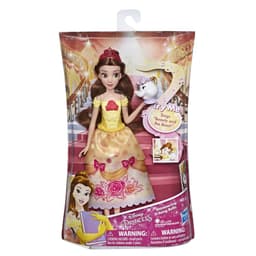 Disney Princess Shimmering Song Belle, Musical Fashion Doll with Removable Fashion, Toy Sings "Beauty and the Beast"