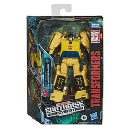 Transformers Toys Generations War for Cybertron: Earthrise Deluxe WFC-E36 Sunstreaker Action Figure, 8 and Up, 5.5-inch