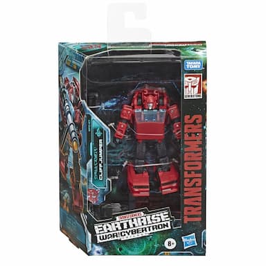 Transformers Toys Generations War for Cybertron: Earthrise Deluxe WFC-E7 Cliffjumper, 5.5-inch