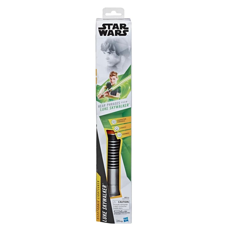 Star Wars Luke Skywalker Electronic Green Lightsaber Toy