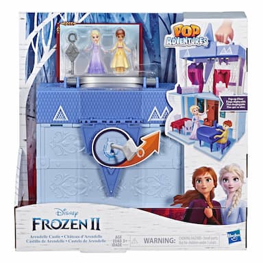 Disney Frozen Pop Adventures Arendelle Castle Playset With Handle