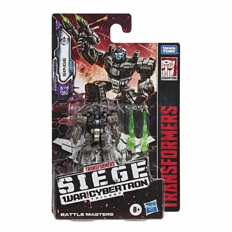 Transformers Generations War for Cybertron Battle Masters WFC-S44 Singe