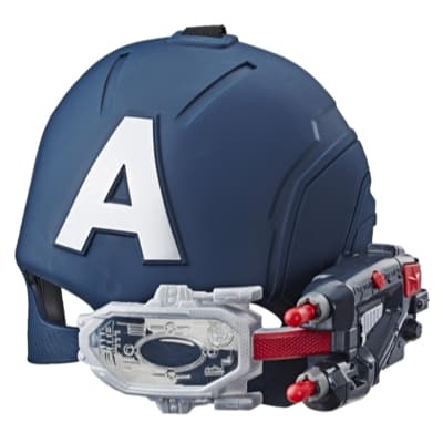 Marvel Avengers Casco con visor del Capitán América