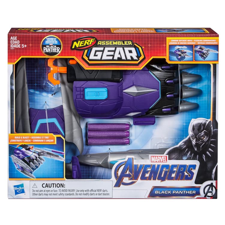 Marvel Avengers Endgame: Nerf Black Panther Assembler Gear