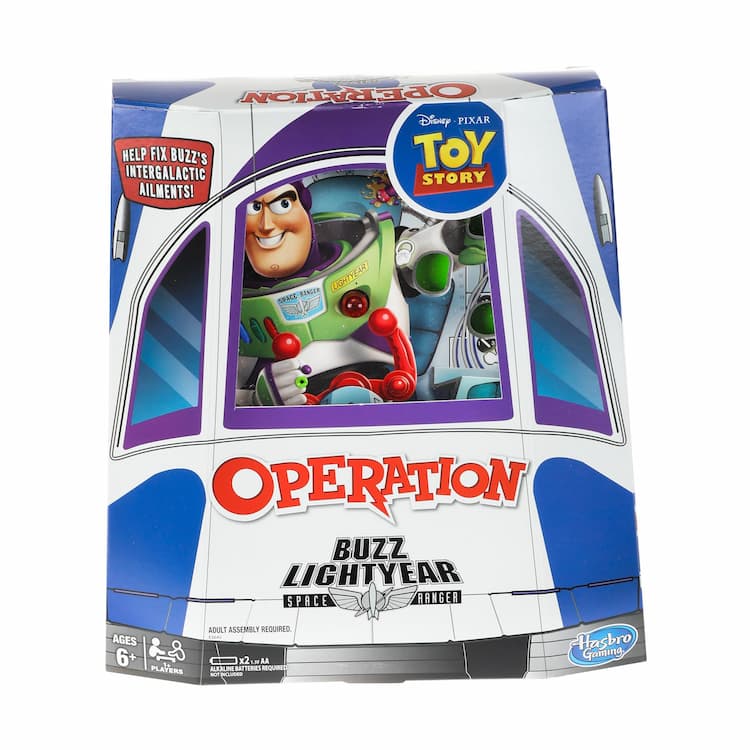 Operation: Disney/Pixar Toy Story Buzz Lightyear Board Game for Kids Ages 6 and Up