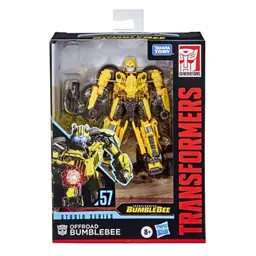 Transformers Toys Studio Series 57 Deluxe Class Bumblebee Movie Offroad Bumblebee Action Figure – Ages 8 and Up, 4.5-inch