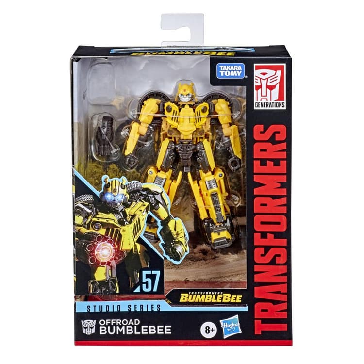 Transformers Toys Studio Series 57 Deluxe Class Bumblebee Movie Offroad Bumblebee Action Figure – Ages 8 and Up, 4.5-inch