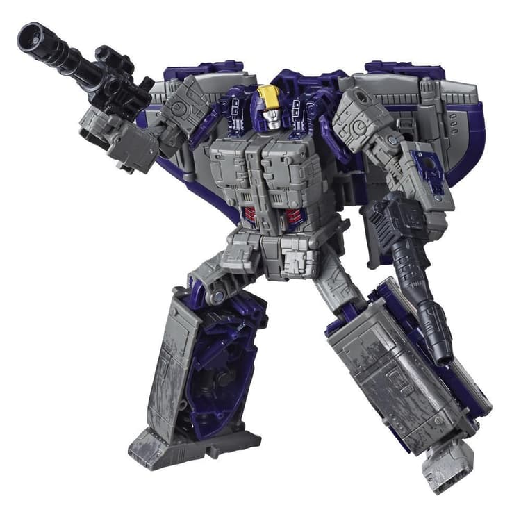 Juguetes Transformers Generations War for Cybertron - Figura de acción de WFC-S51 Astrotrain triple conversión clase líder - 17,5 cm