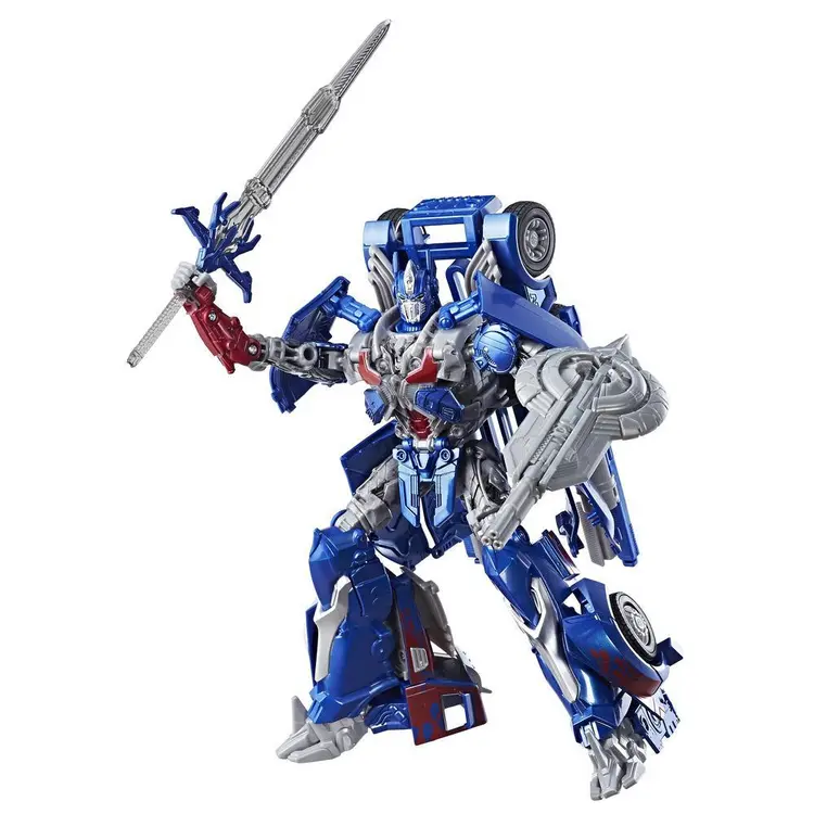 Transformers: The Last Knight - Optimus Prime Edición de lujo clase líder