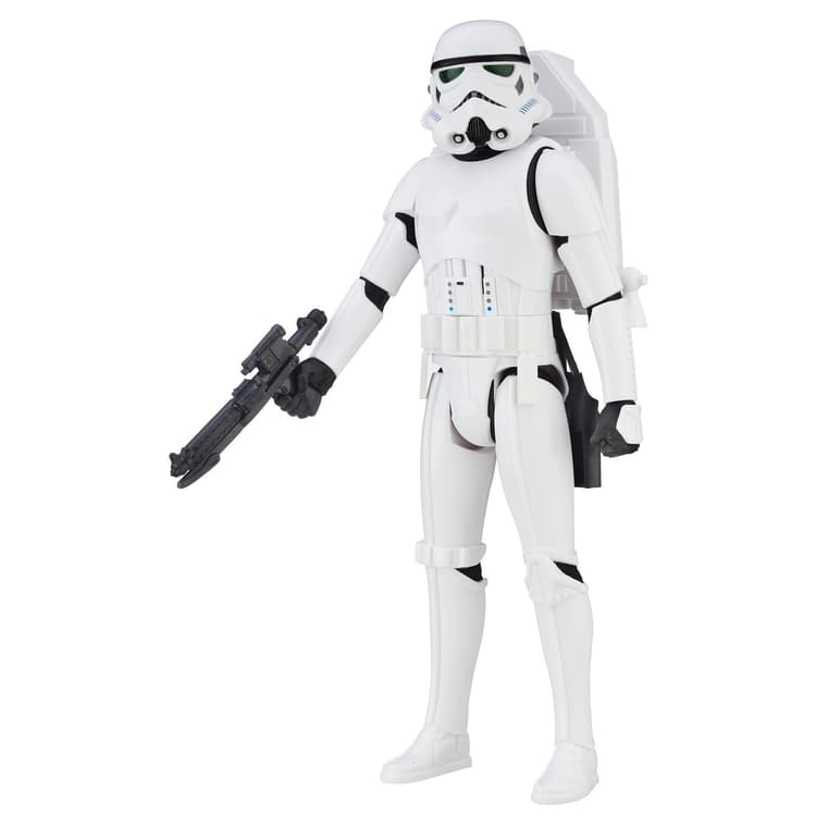 Star Wars Interactech - Figura de soldado de asalto imperial