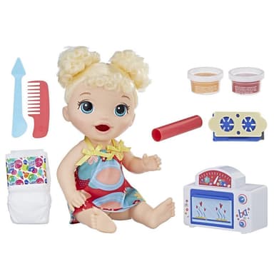 Baby Alive Bebé Delicias horneadas (Rubia rizada)