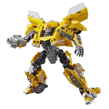 Transformers Studio Series 27 - Figura de acción clase de lujo de Bumblebee cacharro de Transformers película 1
