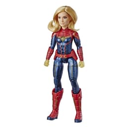Marvel Película Captain Marvel - Muñeca electrónica de superheroína Captain Marvel Efectos Fotón de la película (para niños de 6 años en adelante)