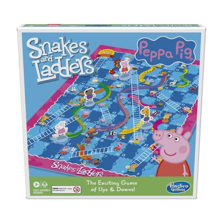 SNAKES AND LADDERS PEPPA PIG