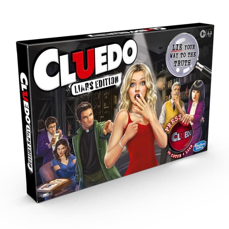 Cluedo Liars Edition lautapeli 8-vuotiaillle ja vanhemmille lapsille