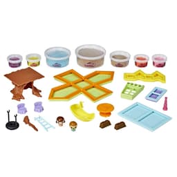 Play-Doh Builder, Cabane dans les arbres, avec 7 couleurs Play-Doh atoxiques, pour enfants à partir de 5 ans