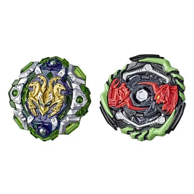 Beyblade Burst Rise Hypersphere, Pack de 2 Monster Ogre O5 et Engaard E5, 2 toupies de compétition, à partir de 8 ans