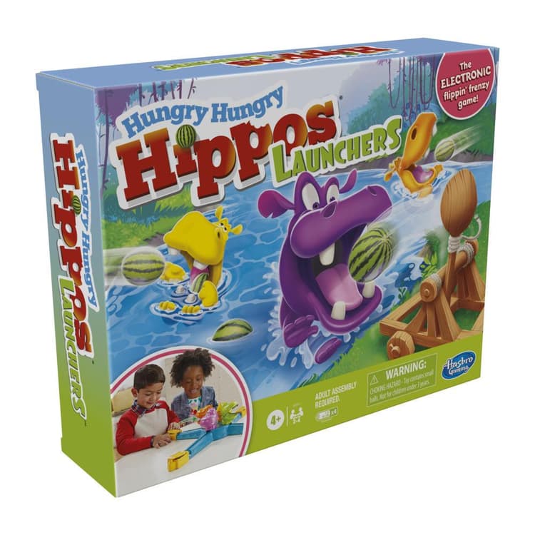 Hippos gloutons Pastèques, jeu pour enfants dès 4 ans