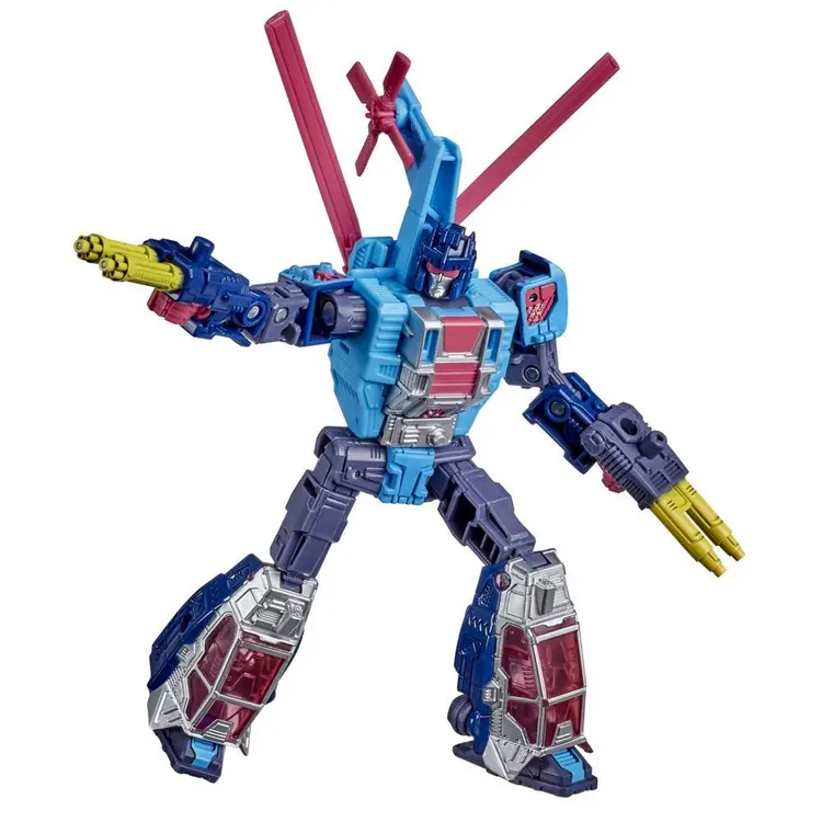 Transformers Generations Selects, WFC-GS19 Rotorstorm, figurine de collection, War for Cybertron, classe Deluxe, 14 cm