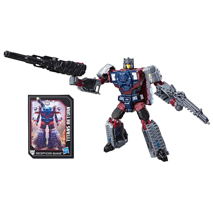 Transformers Generation Deluxe Titan War QUAKE (REDECO DE HARDHEAD)