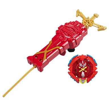 Beyblade Burst QuadStrike, pack Lanceur puissance et vitesse Xcalius, inclut lanceur et toupie