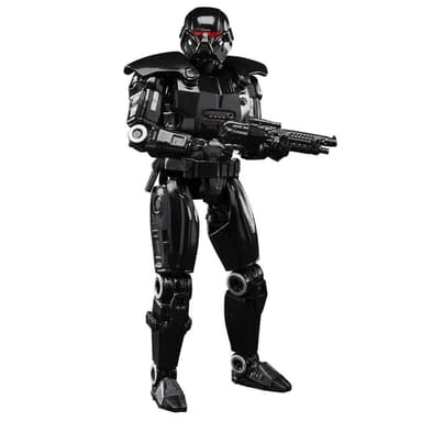 Star Wars The Vintage Collection, Dark Trooper, figurine articulée de 9,5 cm The Mandalorian, pour enfants, dès 4 ans