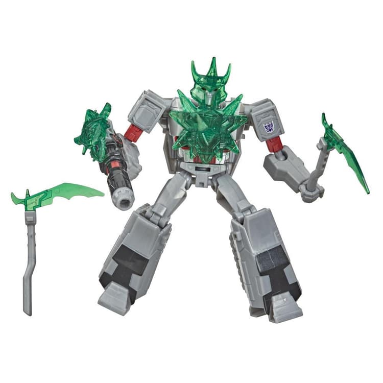 Transformers Bumblebee Cyberverse Adventures, Megatron Battle Call, classe Soldat, lumières Energon activées par la voix